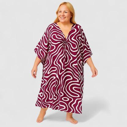 Luchtige Katoenen Tuniek Kaftan Celine