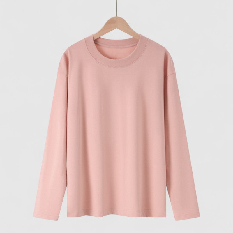 Plus size dames T-shirt lange mouwen – t/m 4XL