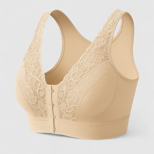 Rugondersteunende Plus Size Voorsluit BH Hanna