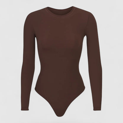 Shapewear Body met Lange Mouwen – Dames Thong Fit