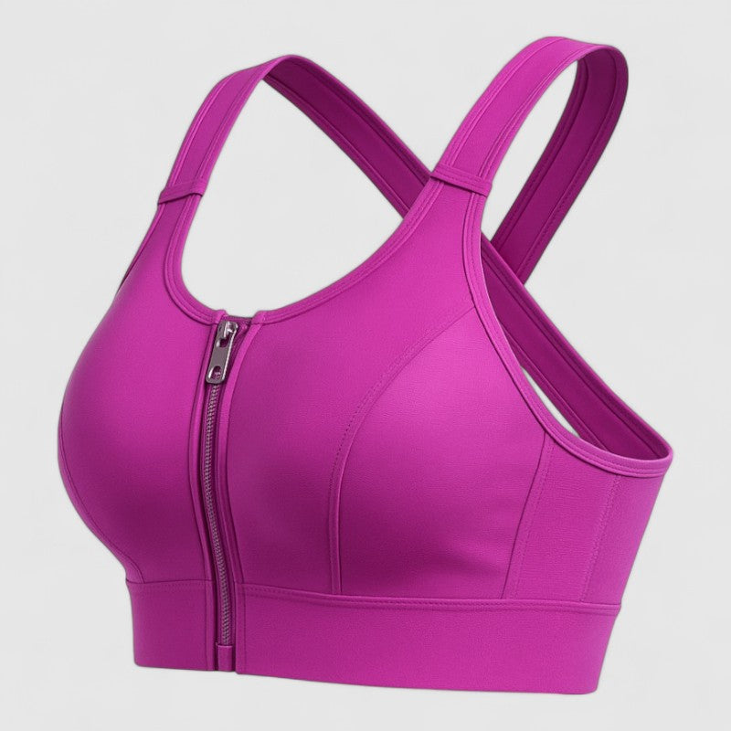 Sport BH met Ritssluiting – Verstelbaar & Grote Maten