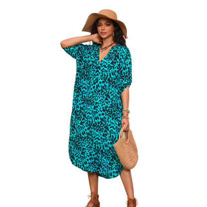 Europese Katoenen Kaftan Sunny