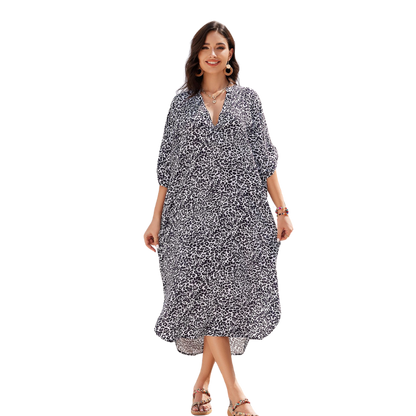 Europese Katoenen Kaftan Sunny