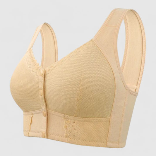 Plus Size Voorsluit BH met Steun Nora
