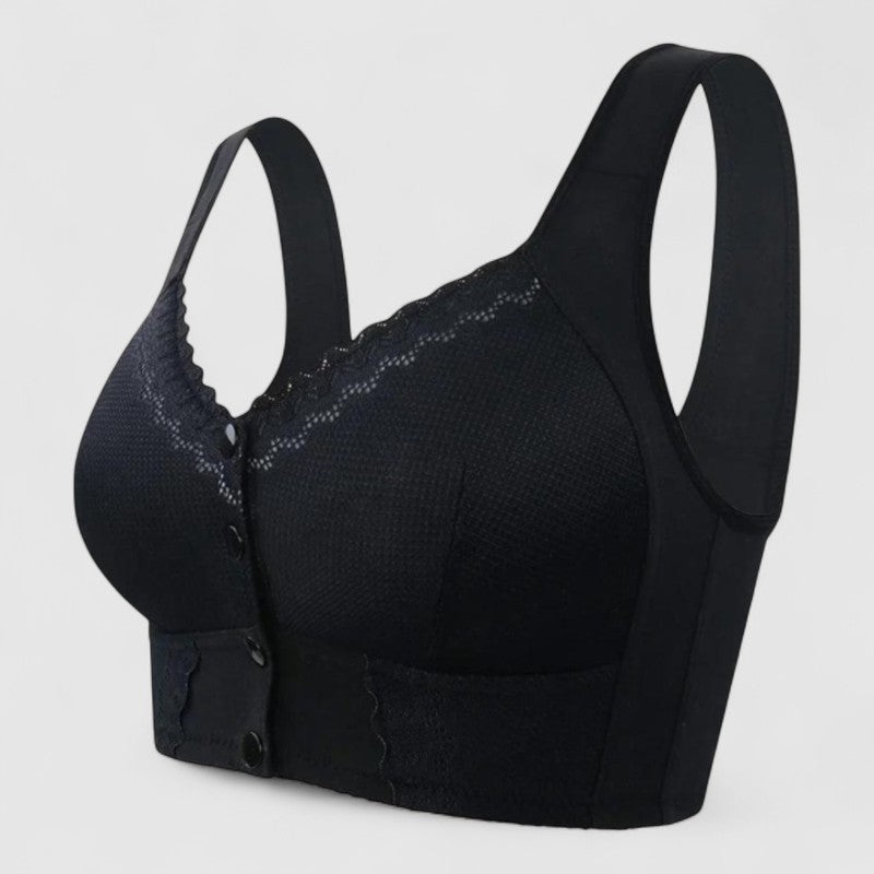 Plus Size Voorsluit BH met Steun Nora