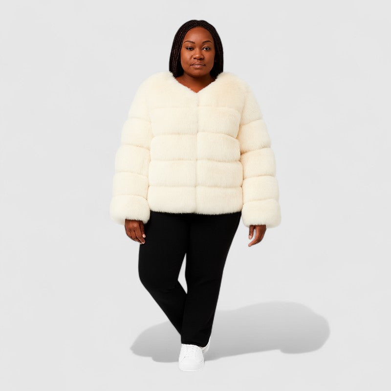 Warme Dames Bontjas – Stijlvol & Winterproof