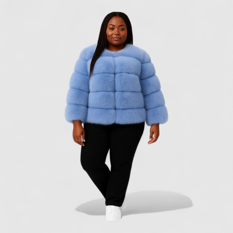 Warme Dames Bontjas – Stijlvol & Winterproof