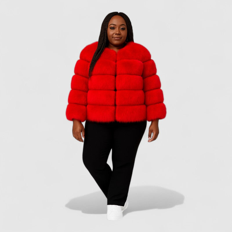 Warme Dames Bontjas – Stijlvol & Winterproof