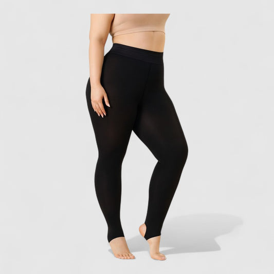 Warme Panty Legging Dames – Thermo & Plus Size