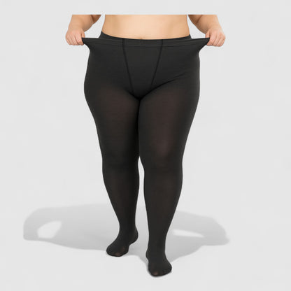 Warme Thermo Panty Legging Dames – Plus Size