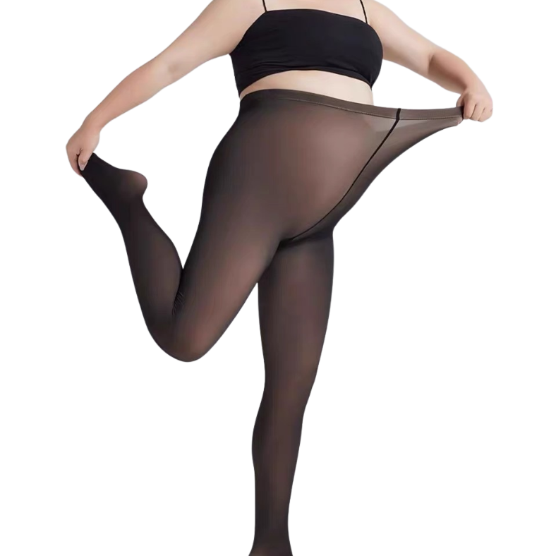 Warme Thermo Panty Legging Dames – Plus Size