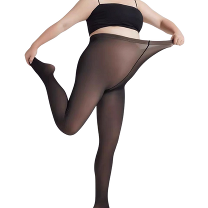 Warme Thermo Panty Legging Dames – Plus Size