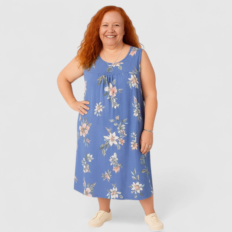 Zachte Dames Nachtjurk met Korte Mouwen – Loungewear
