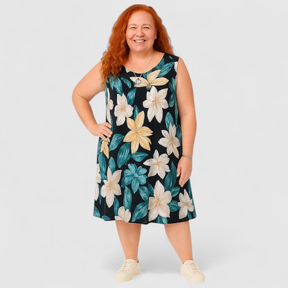 Zachte Dames Nachtjurk met Korte Mouwen – Loungewear