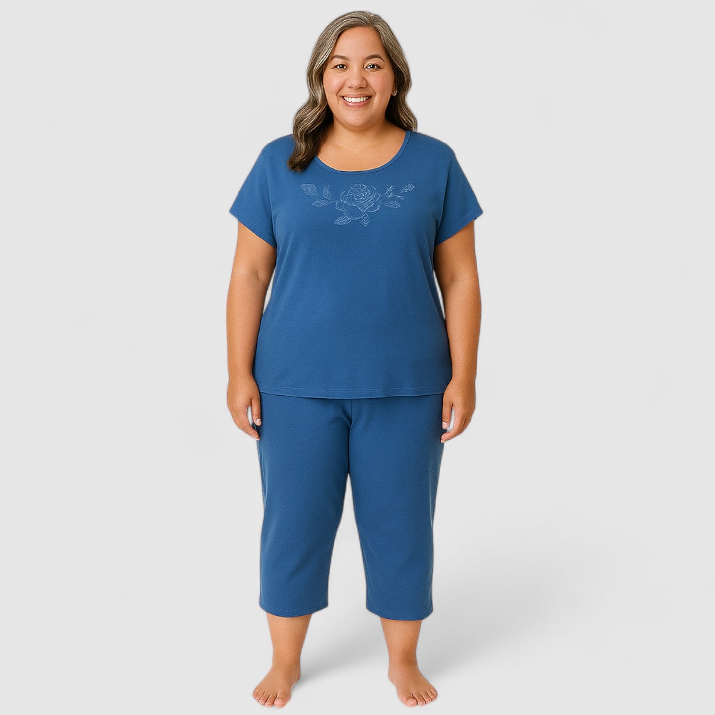 Zachte Dames Pyjama Set – Comfortabele Nachtkleding