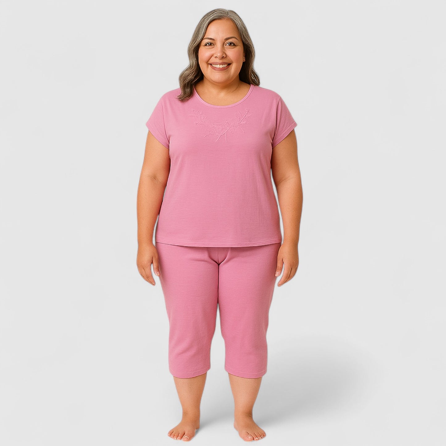 Zachte Dames Pyjama Set – Comfortabele Nachtkleding