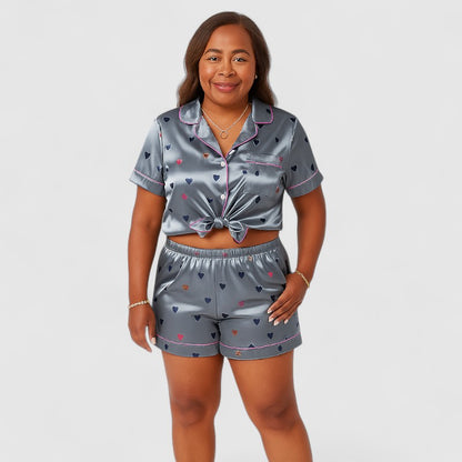 Zachte & Sexy Dames Pyjama – Comfortabel Lounge Set