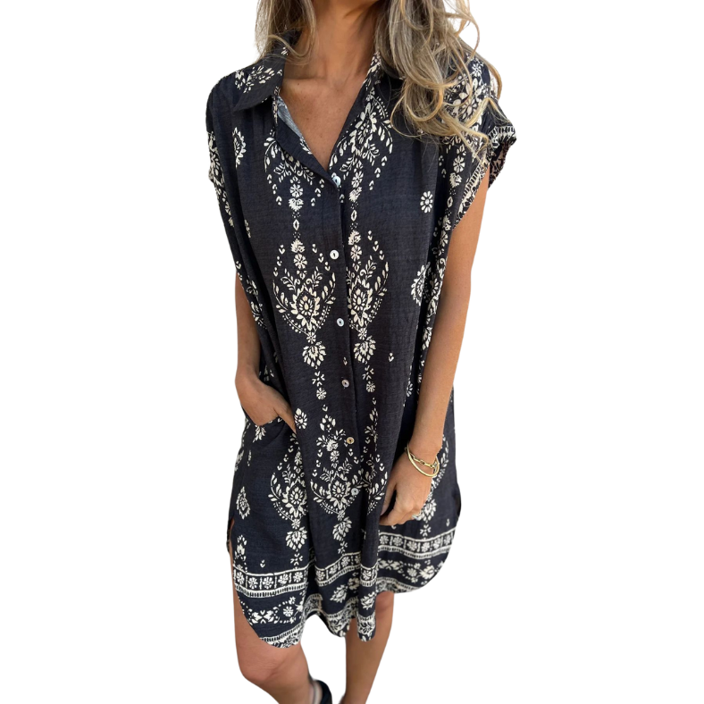Zomerjurk – Losse Pasvorm en Vrolijke Print