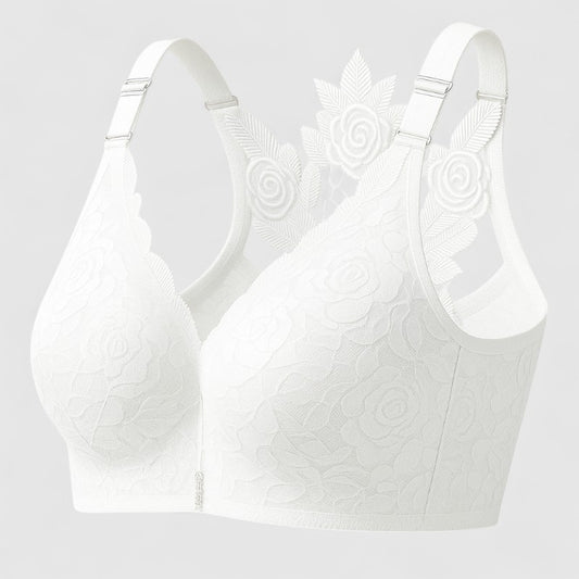 Beugelloze Plus Size BH met Rozen achterkant Gigi